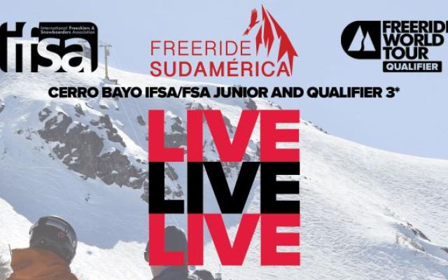 LIVE - Cerro Bayo IFSA/FSA Junior and Qualifier 3*